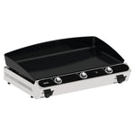 Plancha gaz ENO Bergerac 3000 Inox, fonte émaillée 7 mm, vue principale