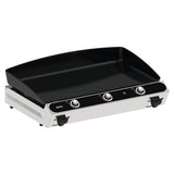 Plancha gaz ENO Bergerac 3000 Inox, fonte émaillée 7 mm, vue principale