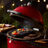 Système de cuisson Divide and Conquer à deux niveaux du Kamado Joe Classic Joe II