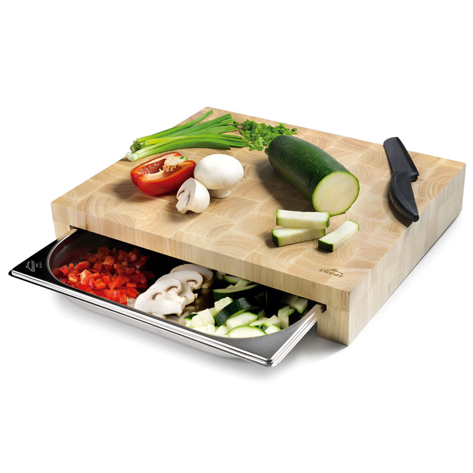 ENO Billot avec bac gastro pour plancha, vue 2