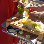 ENO Billot avec bac gastro pour plancha, vue 4
