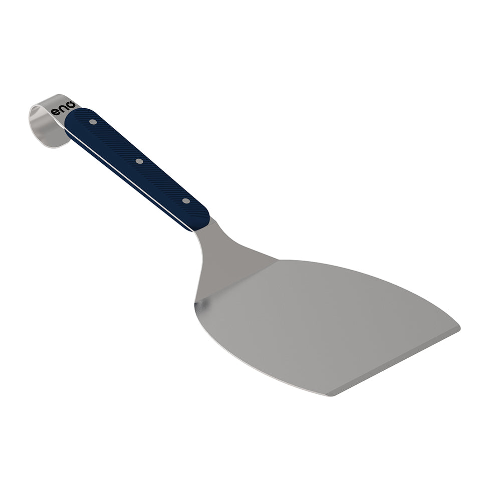 ENO Spatule large coudée en inox pour plancha, vue principale