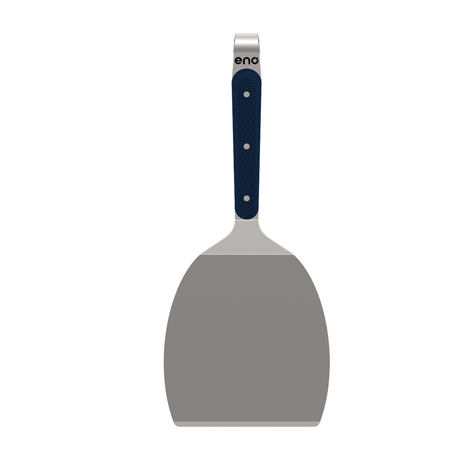 ENO Spatule large coudée en inox pour plancha, vue 2